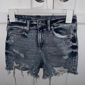 No Boundaries Washed Jean Shorts / Ripped Jeans Shorts